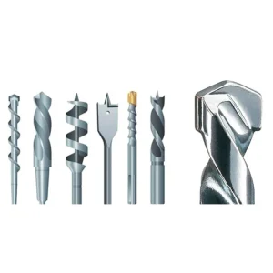 Brocas metálicas de corte para perforar