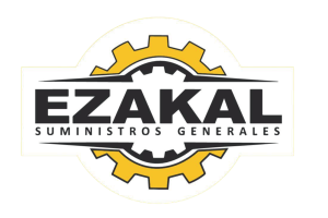 Logotipo de EZAKAL Suministros Generales
