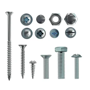 Tornillos de distintos tipos y medidas